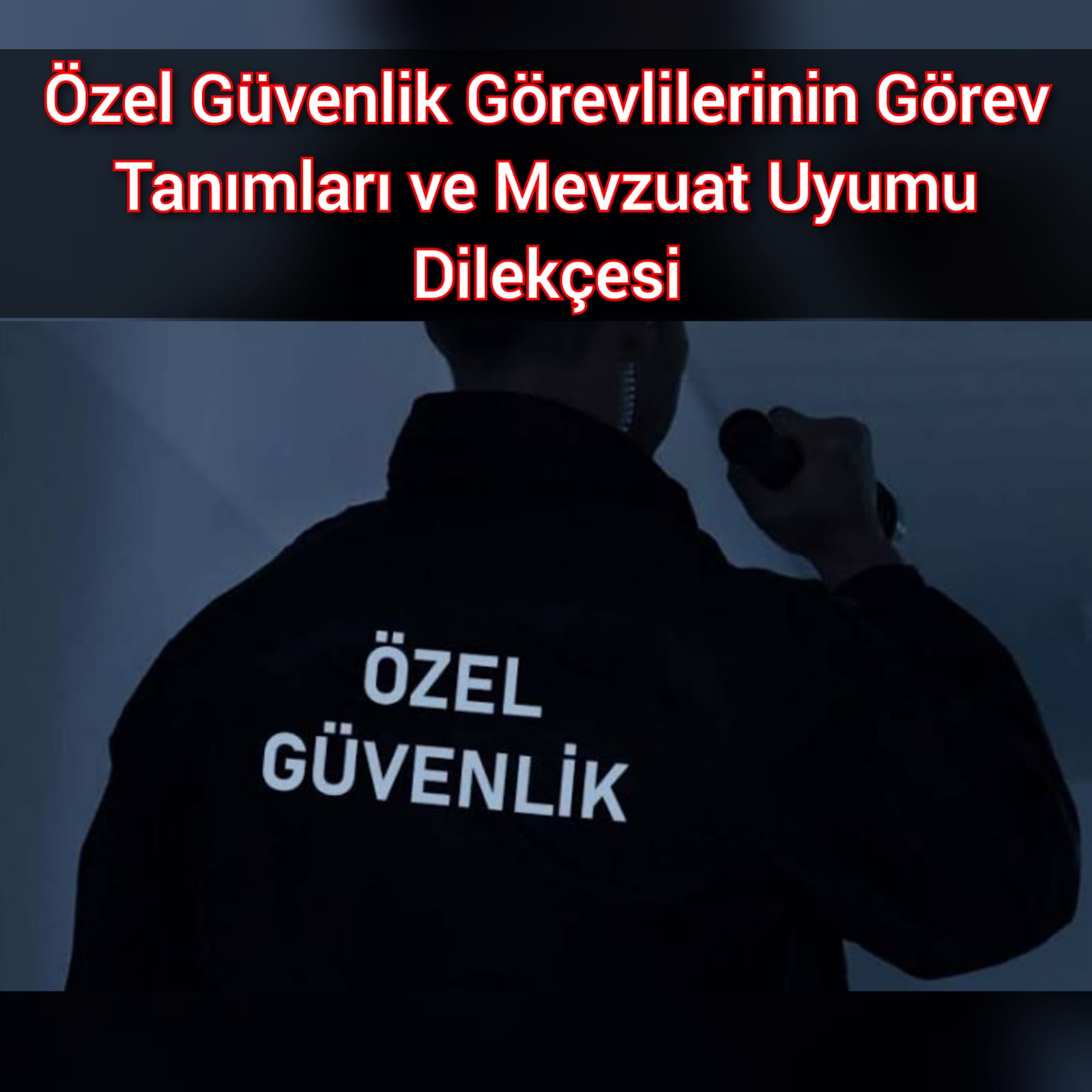 Özel Güvenlik Görevlilerinin Görev Tanımları ve Mevzuat Uyumu Dilekçesi