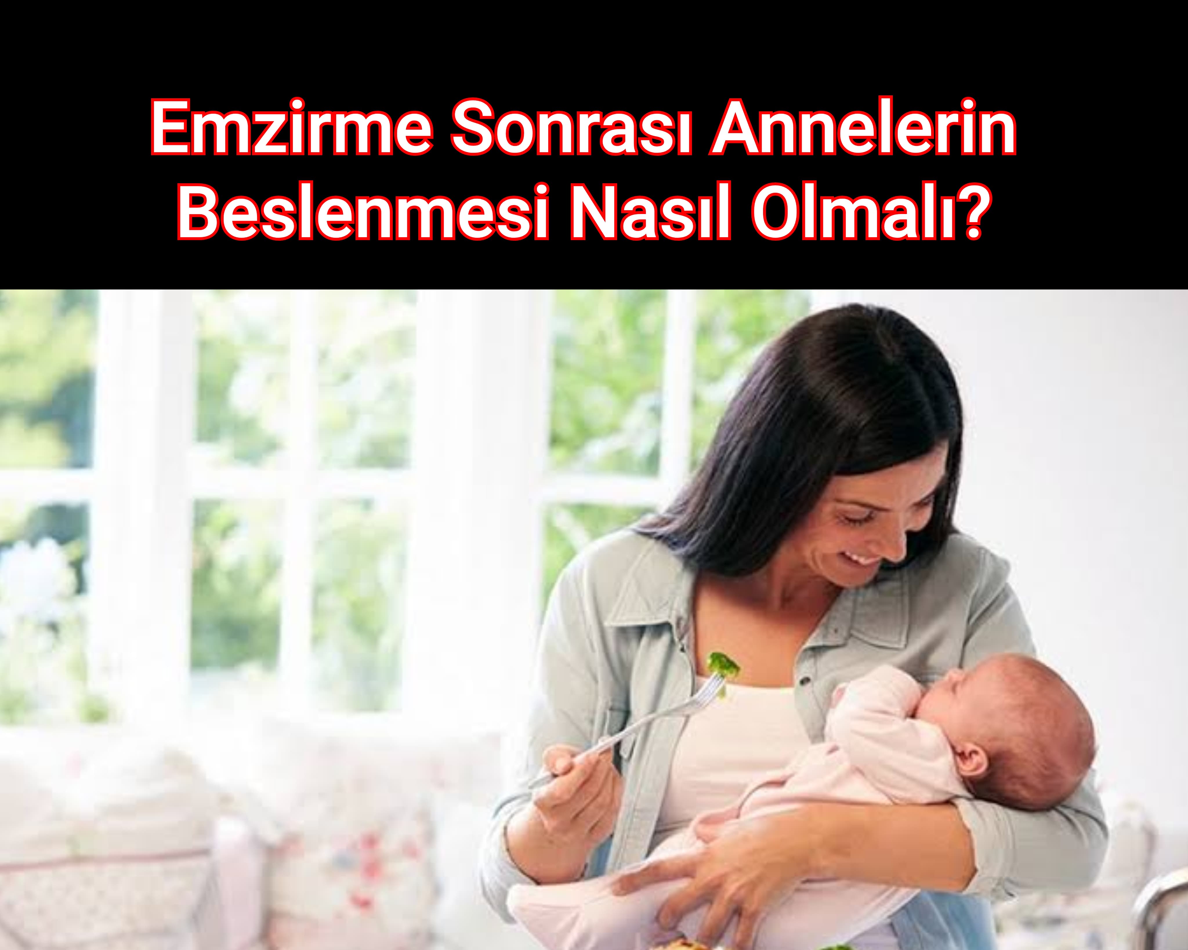Emzirme Sonrası Annelerin Beslenmesi Nasıl Olmalı?