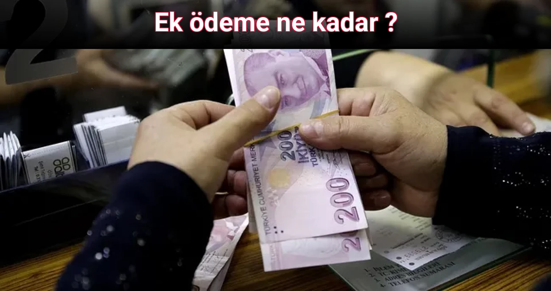 Ek ödeme ne kadar ?
