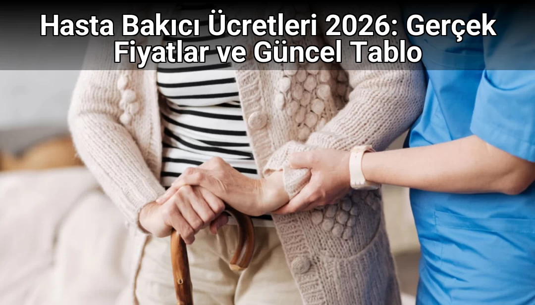 Hasta Bakıcı Ücretleri 2026: Gerçek Fiyatlar ve Güncel Tablo