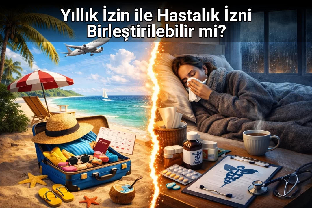 Yıllık İzin ile Hastalık İzni Birleştirilebilir mi?